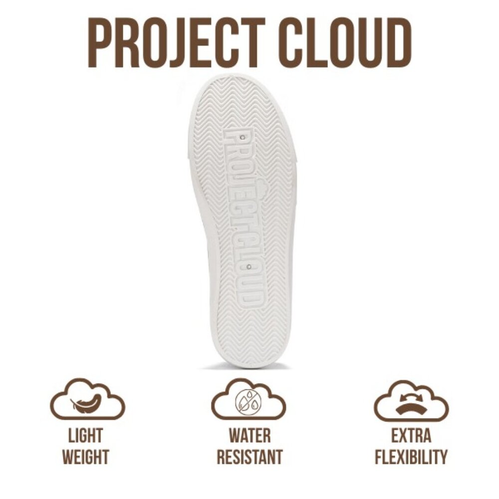 Project Cloud Seasalt Gray Memory Foam Canvas Boat Shoes Sneakers Women's 8 - Picture 7 of 8